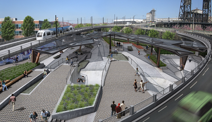 Steel Bridge Skatepark Rolls Forward After Major Land Swap Approval